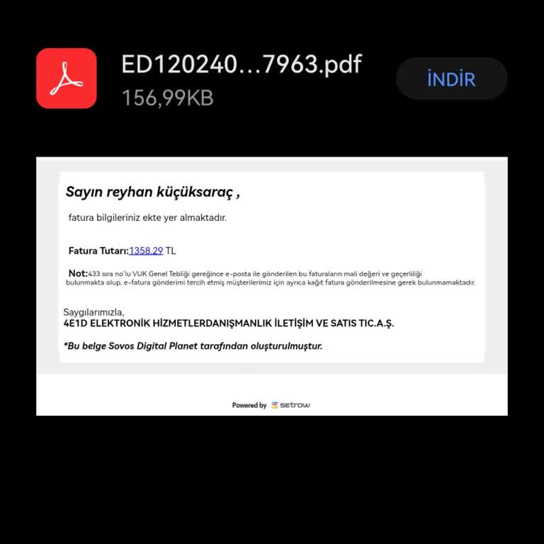 Savos Digital Planet Şüpheli Mail Gönderimi