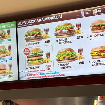 Burger King Tıkla Gelsin Kampanyasını Uygulamıyor.