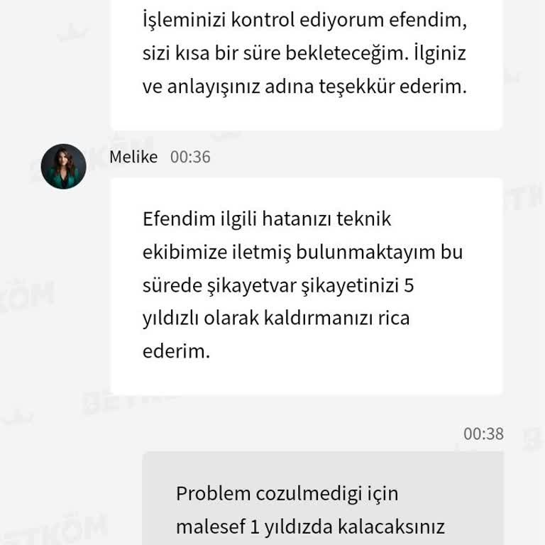 Betkom Kazancımı Ödemeyen Siteyle İlgili Yaşadığım Mağduriyet