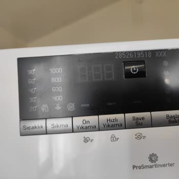 Arçelik Çamaşır Makinesi Değişiminde Teşhir Ürün Geldi