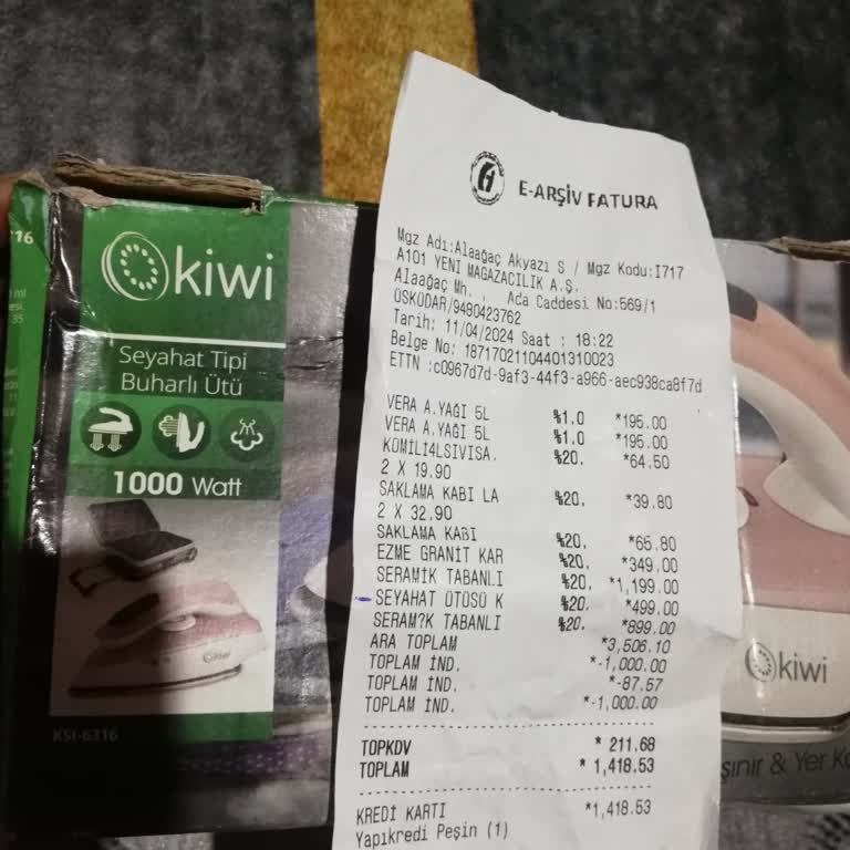 A101'den Aldığım Ürün Bozuk Çıktı Geri İade Almadılar!