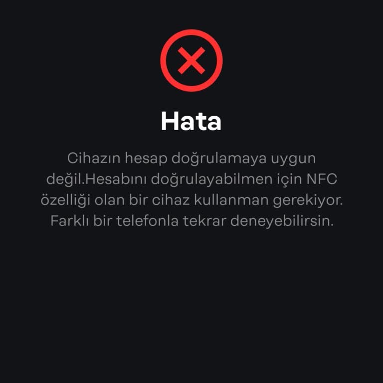 Papara NFC Özelliğim Yok