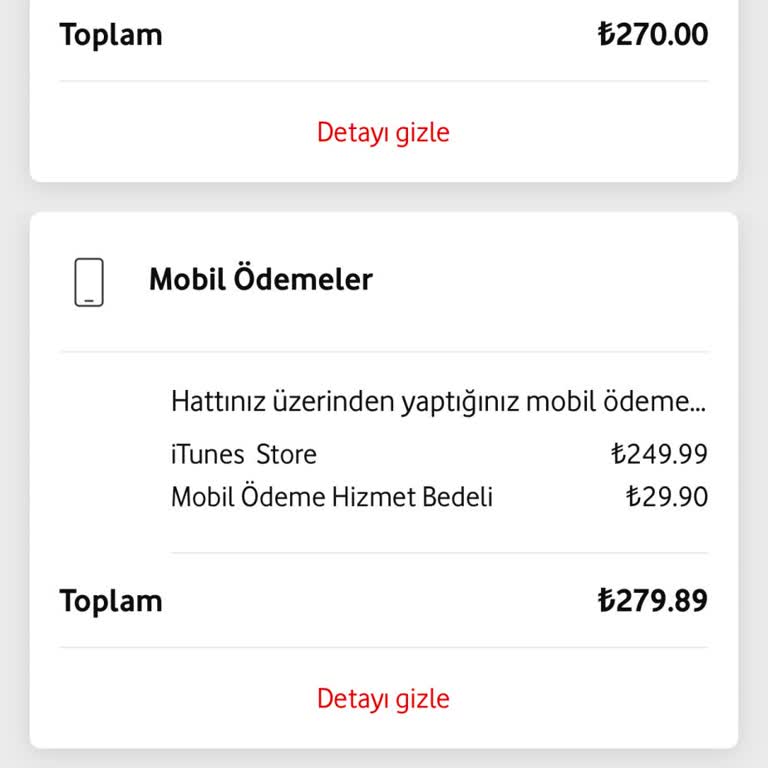 Apple İtunes Abone Olmadığım Halde 270 TL Faturamdan Tahsil Edilmiş