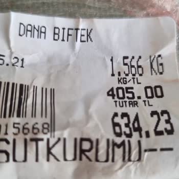 Et Ve Süt Kurumu Et Alırken Sinir Oldum