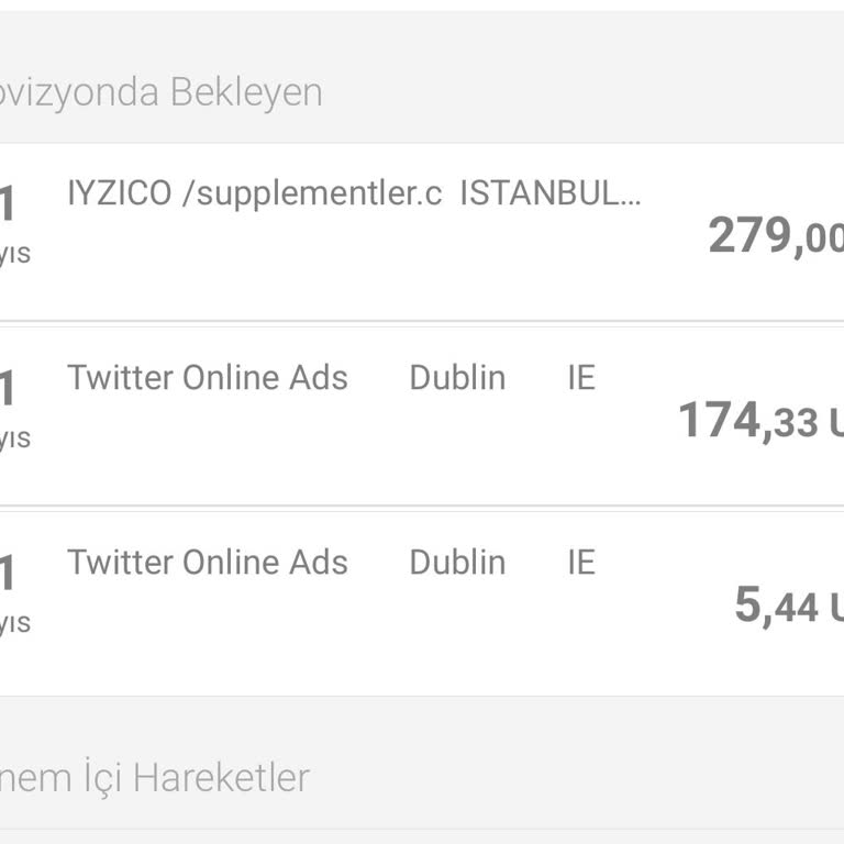 VakıfBank Kredi Kartımdan Onayım Olmadan Yapılan Kredi Kartı Harcaması