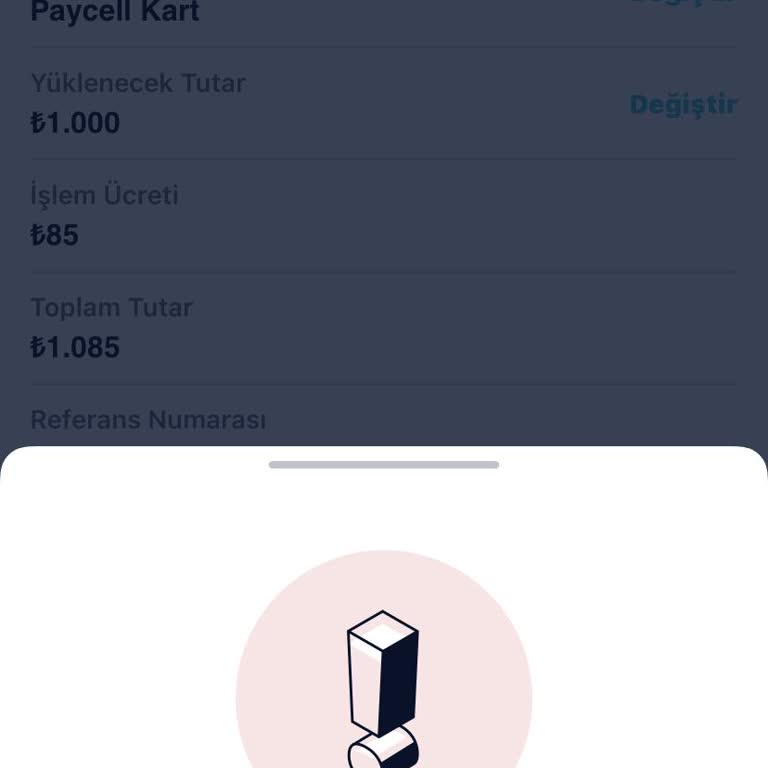 Paycell Mobil Ödeme İşlemi Gerçekleştirilmiyor