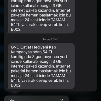 Turkcell Gnç Çatlat Hediyesi Ücretli Veriliyor