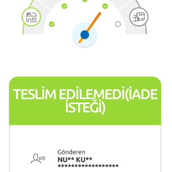 Yurtiçi Kargo Eve Gitmeden Gittik Yoktunuz Yazıp İade Düşülmüş
