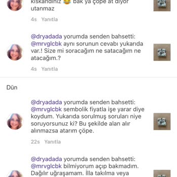Dolap Uygulamasında Hakaret Yorumları