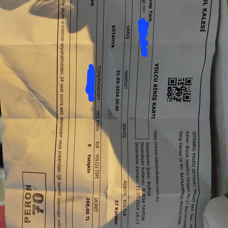 İstanbul Kalesi Seyahat Gece Yarısı Kütahya Otogarında Mağdur Oldum