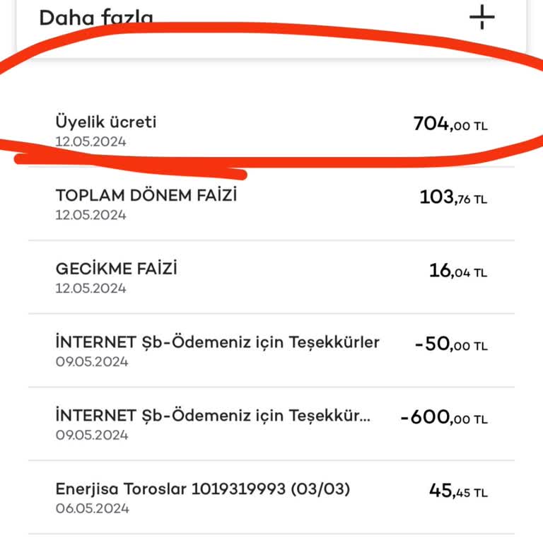 Akbank Üyelik Ücreti İade Talebi