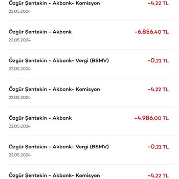 Akbank Hesaptan Para Çıkışı