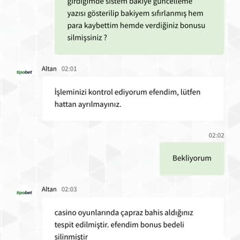 Tipobet Usulsüzlük Yaptığımı İddia Ediyor
