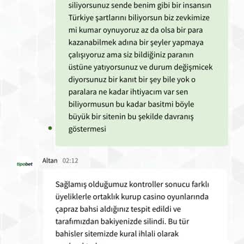 Tipobet Usulsüzlük Yaptığımı İddia Ediyor
