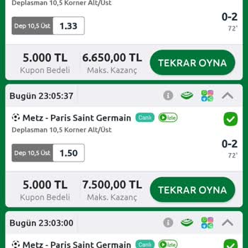 Bilyoner Hatası Yüzünden 25 Bin Paramı Kaybettim