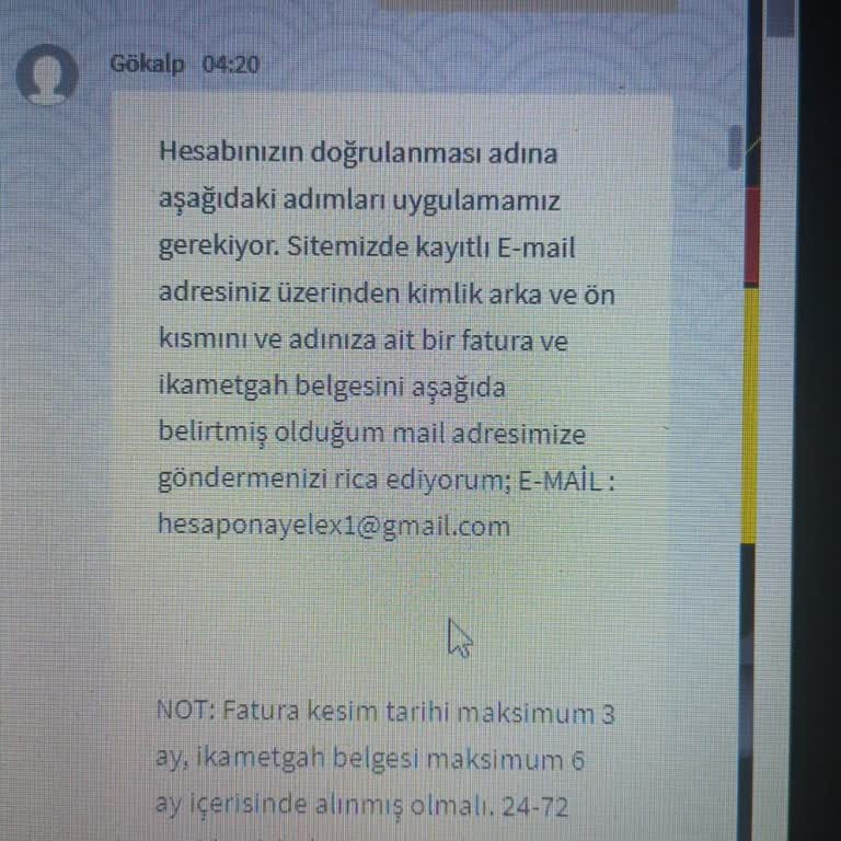 Elexbet 21 Bin Tl İçin Bir Sürü Belge İstiyor