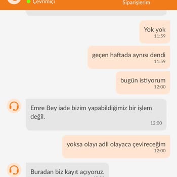 Trendyol İadeyi Henüz Yapmadı