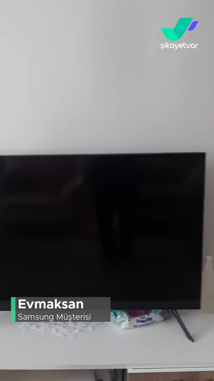 Samsung TV Şikayetim Var! videonun kapak resmi