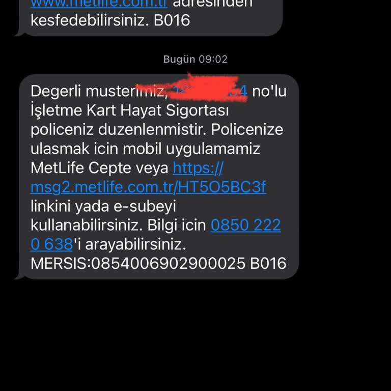 Metlife Emeklilik ve Hayat Onaysız Poliçe Düzenlemesi Ve Mağduriyet Talebi