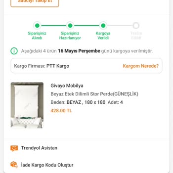 PTT Kargo Ürünlerimi Getirmiyor. Kaç Gündür Taşımada