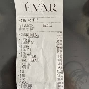 Evar Restaurant Evar Pişmanlıktır, Özel Gününüz Kötü Geçsin İstemiyorsanız Denemeyin
