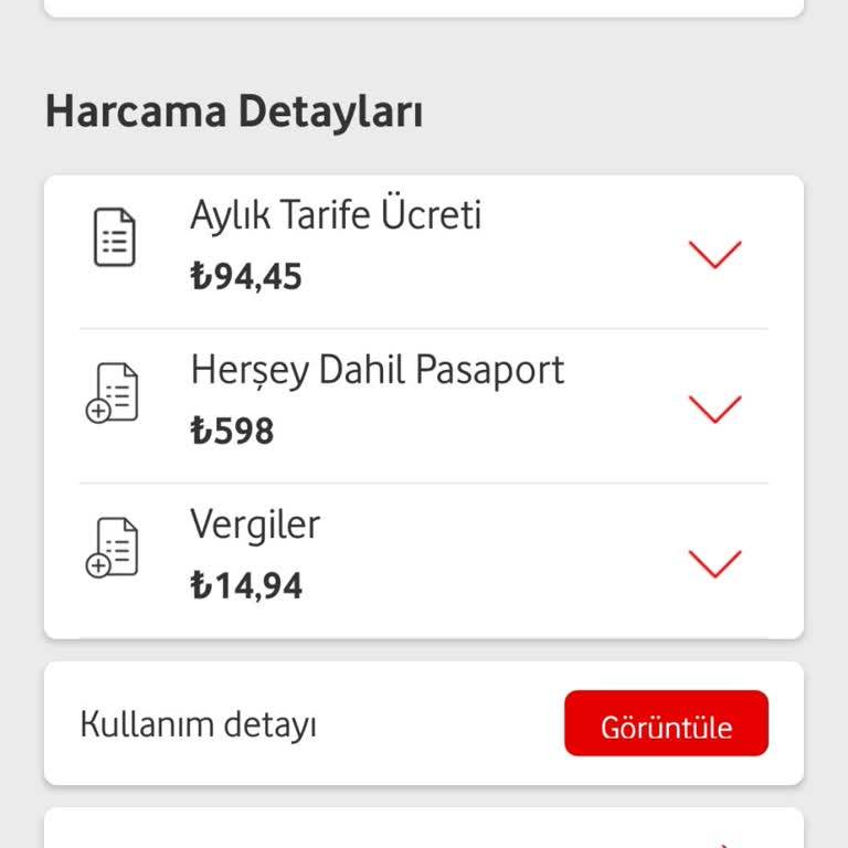 Vodafone Gereksiz Fatura Yansıtma Sorunu