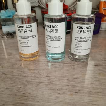 Koreaco Serumları Leke Yaptı