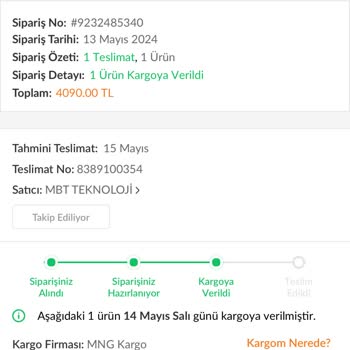 Trendyol Dan Verilen Ürünler Teslim Edilmedi Ve Para İadesi De Yok