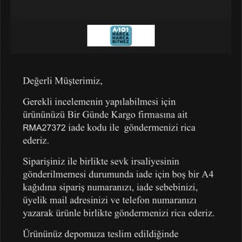 A101 Beyaz Eşya Almak Pişmanlık