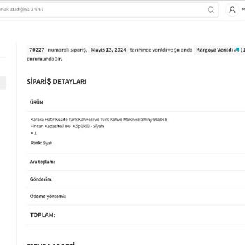 İstebunu.com'a Yaptığım Ödeme Karşılığında Ürünüm Teslim Edilmedi