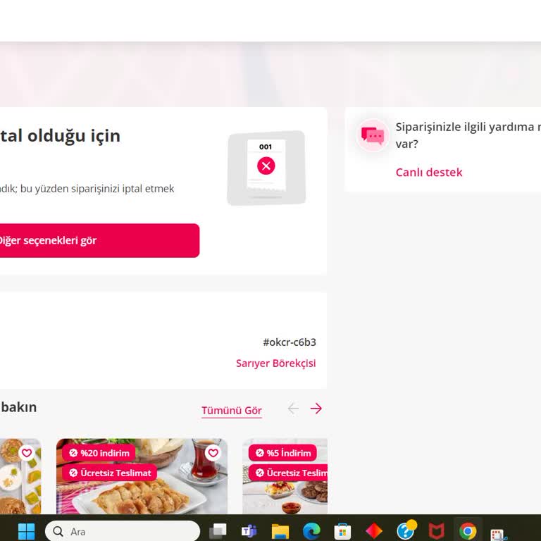 Yemek Sepeti İnsana Verdiği Değer