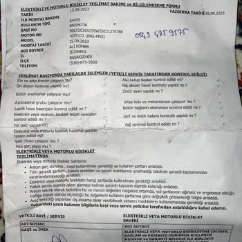 RKS Motor BİM-RKS Bn5pro Batarya Sorunu.