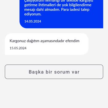 Zonguldak Kuzey Pazarlama Kargom Gelmedi, Yetkili Firma İlgilenmedi Maalesef