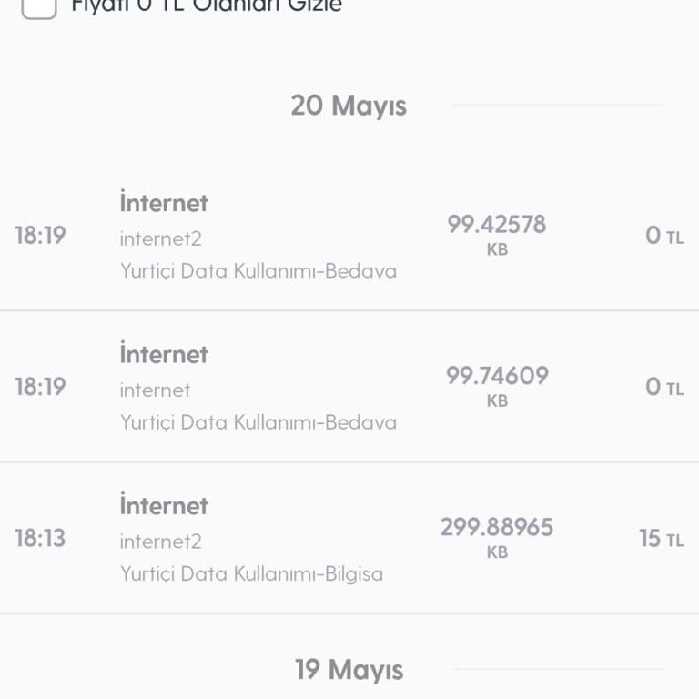 Turkcell Yurtiçi Data Kullanım Bilgisayar Adı Altında Paramı Kesiyor