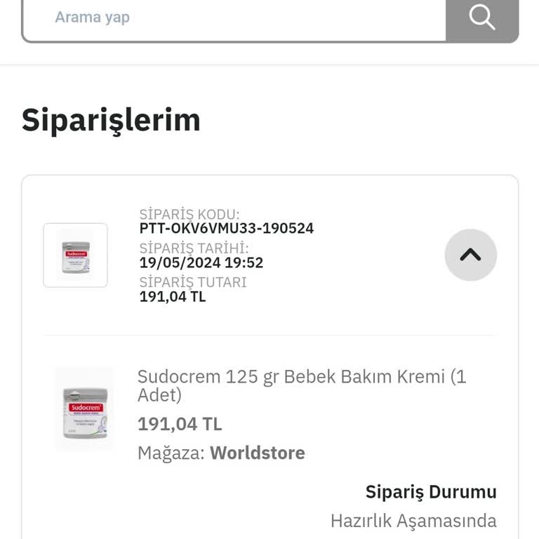 Epttavm Worldstore Günlerdir Siparişimi Kargoya Vermiyor