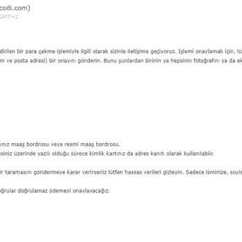 Picodi.com Hesabımdaki Parayı Çekemiyorum