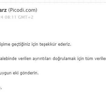Picodi.com Hesabımdaki Parayı Çekemiyorum