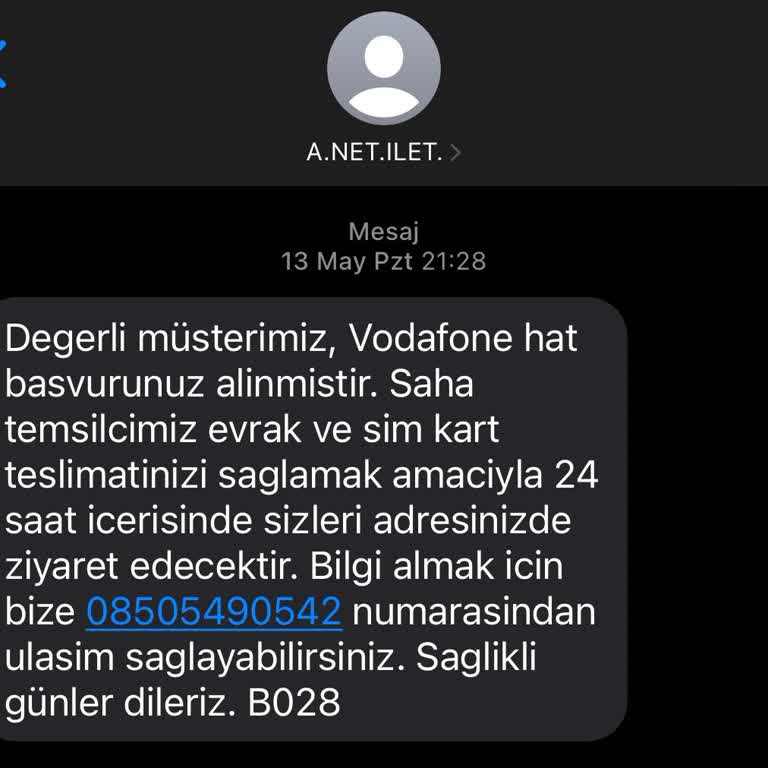 Anadolunet İletişim Sim Kartı Teslim Etmiyor.