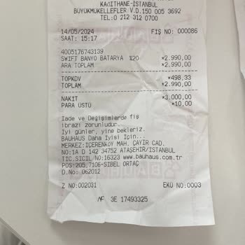 Bauhaus Grohe Batarya Satın Alma Sonrası Mağduriyet Ve Karmaşık İş Süreçleri