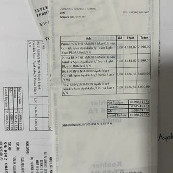 Fast Spor Mağazası Puma Marka Şikayeti