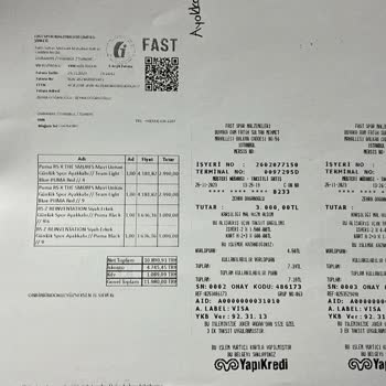 Fast Spor Mağazası Puma Marka Şikayeti