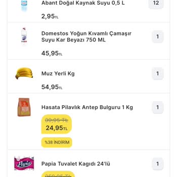 Migros Bozulmuş Ürün Sarimsak Ve Yanlış Bulgur Gönderimi Yapıldı.