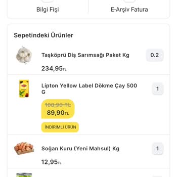 Migros Bozulmuş Ürün Sarimsak Ve Yanlış Bulgur Gönderimi Yapıldı.