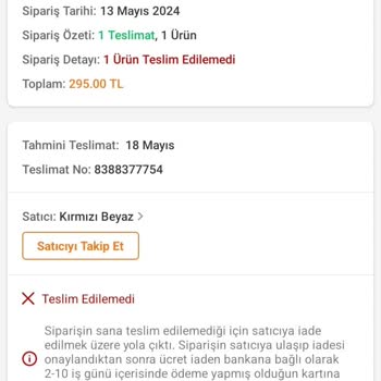 Aras Kargo Kargoyu Teslim Etmeden İade Ettiler