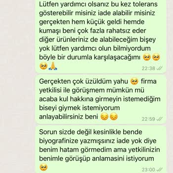 MÜQ Firma İade Almıyor