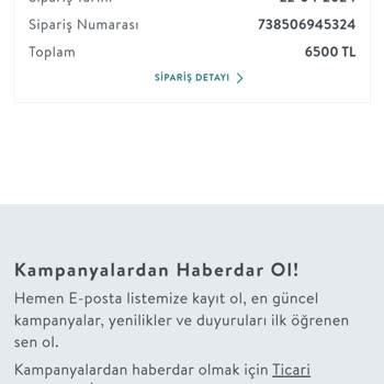 Vivense Geciken Teslimat Sorunu