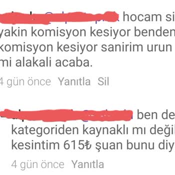 Dolap Da 4000 TL'ye 1000 TL Toplam Komisyon Kesiyorlar