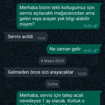 Modalife Mağaza Oyalaması Ve Teknik Servis Gelmemesi