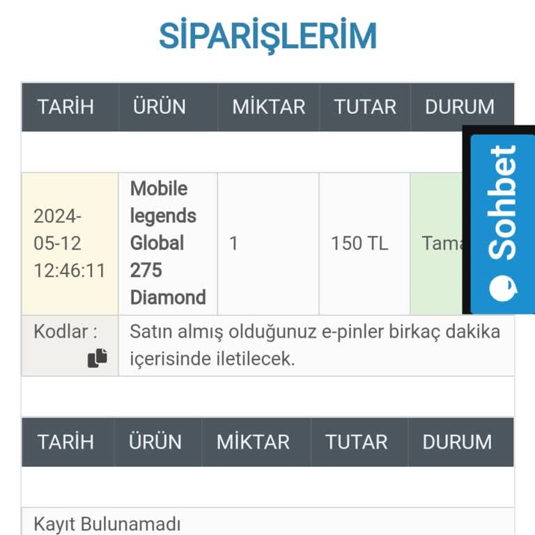 epin.com.tr 10 Günde Elmas Siparişim Neden Gelmedi?