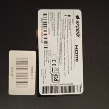 Aldığım Arçelik Televizyon Kutusunda Eksik Parça Var.